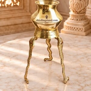 shivling jalabhishek lota stand