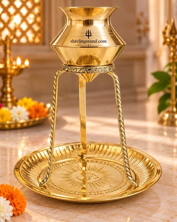 shivling stand puja set